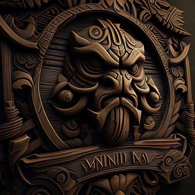 3D модель Гра World of Warcraft Mists of Pandaria (STL)